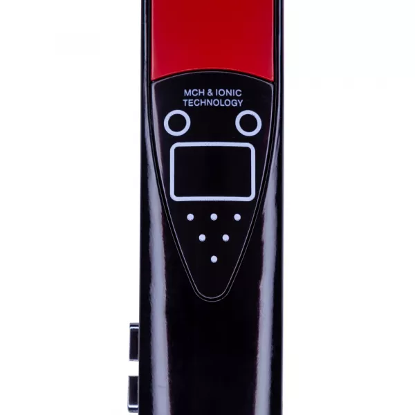 Placa pentru par, Mch Max Heater, rosu, l-173
