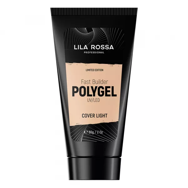Polygel Lila Rossa Premium, 60 g, Cover Light