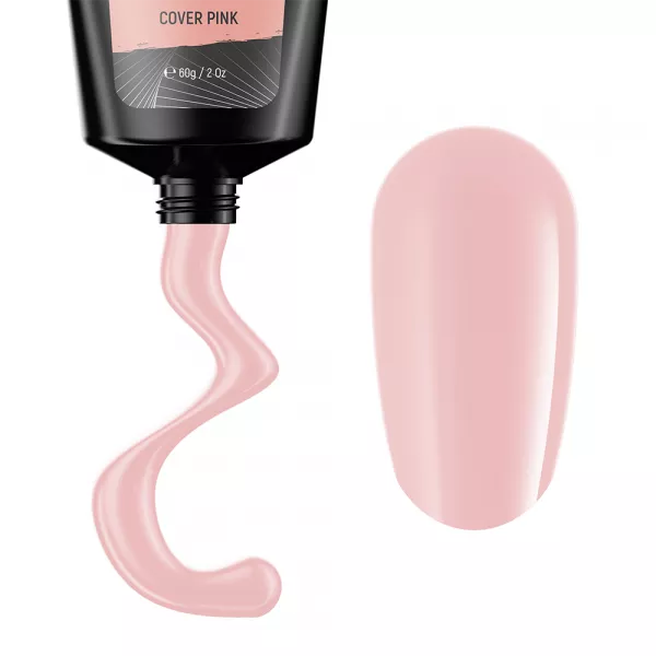 Polygel Lila Rossa Premium, 60 g, Cover Pink