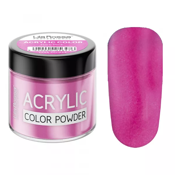 Pudra acrilica color, Lila Rossa, Dark Pink, 7 g