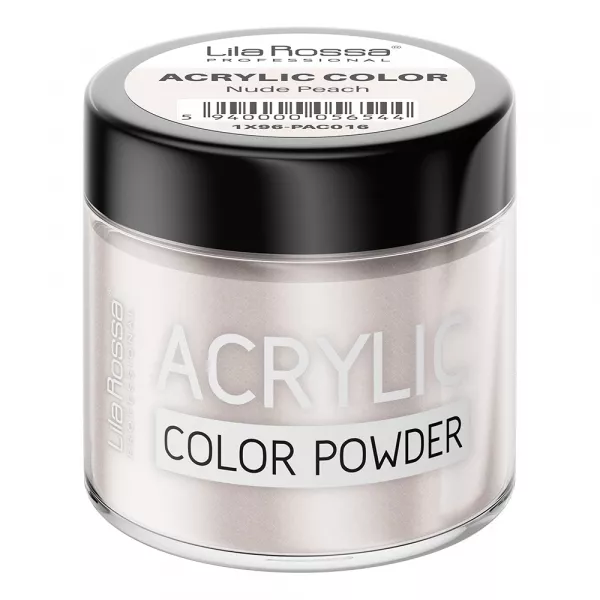 Pudra acrilica color, Lila Rossa, Nude Peach, 7 g