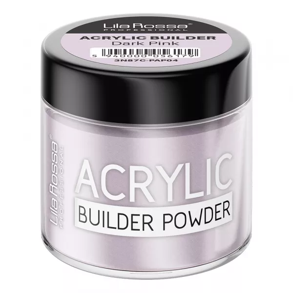 Pudra acrilica constructie, Lila Rossa, 12 g, Dark Pink