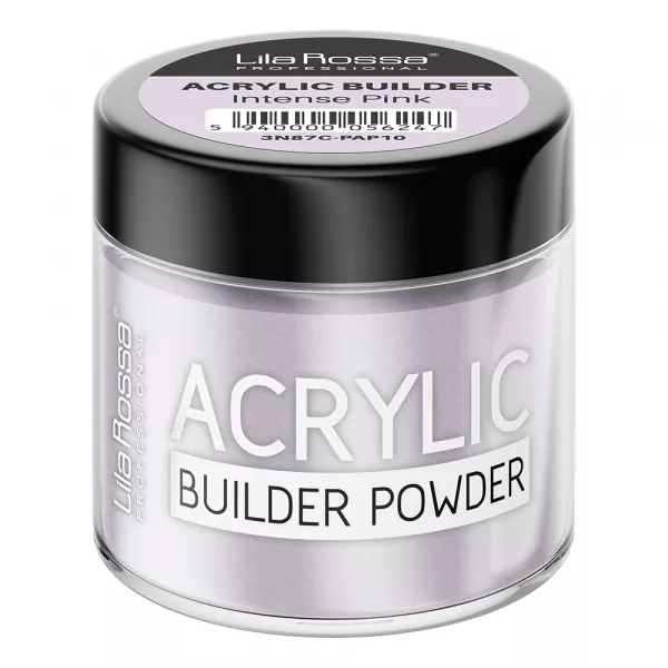 Pudra acrilica constructie, Lila Rossa, 12 g, Intense Pink