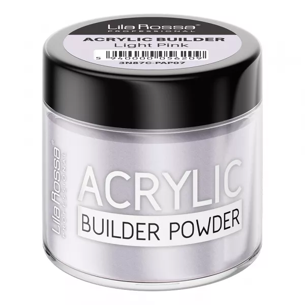 Pudra acrilica constructie, Lila Rossa, 12 g, Light Pink