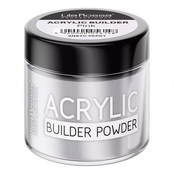 Pudra acrilica constructie, Lila Rossa, 12 g, Pink