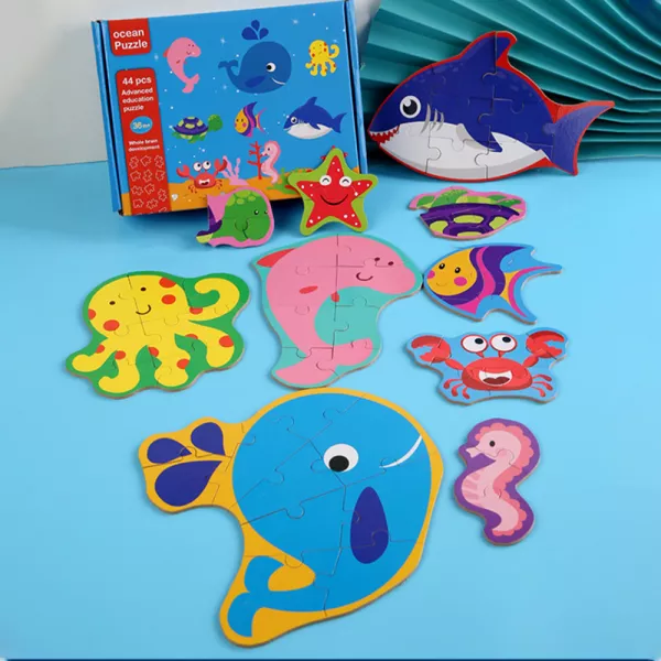 Puzzle Karemi ocean, 44 piese, dificultate usoara, K01B-40005