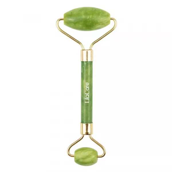 Rola jad pentru masaj facial, Lila Care, verde