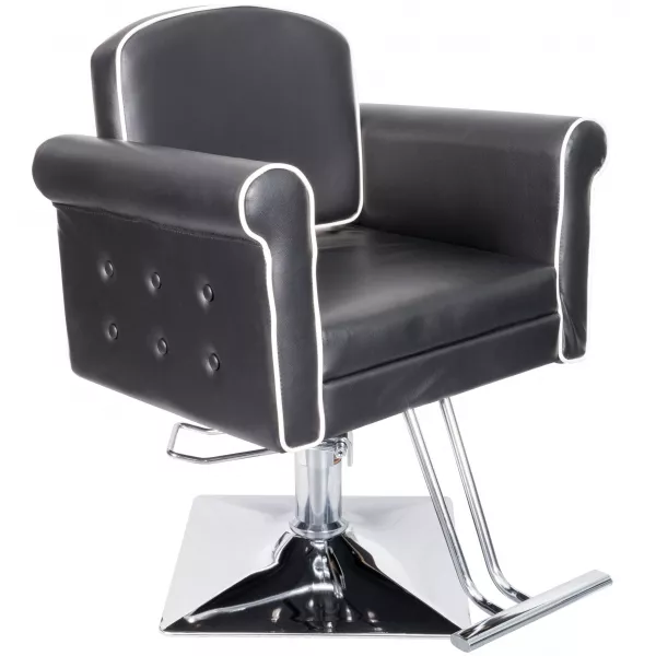 Scaun coafor Londra Optima alb
