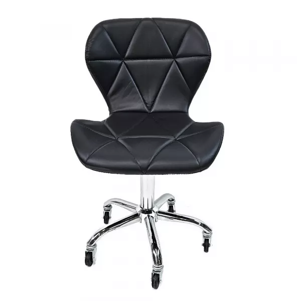 Scaun cosmetician negru GH03
