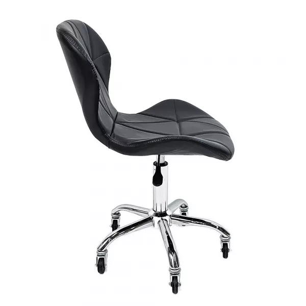 Scaun cosmetician negru GH03