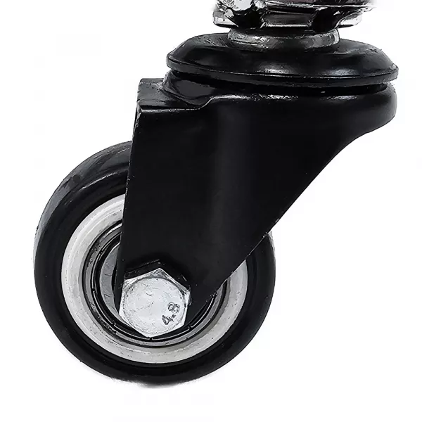 Scaun cosmetician negru GH05