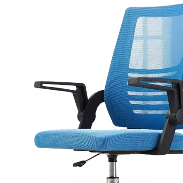 Scaun Karemi, Ergi Blue, textil, de birou, albastru