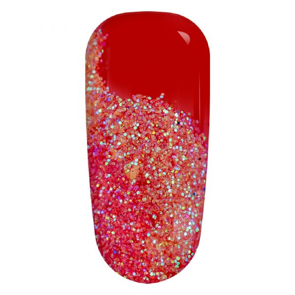 Set decoratiuni unghii, sclipici fin, multicolor