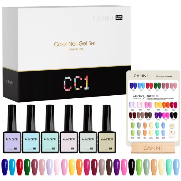 Set 30x oja semipermanenta CANNI Hema Free 09CC1