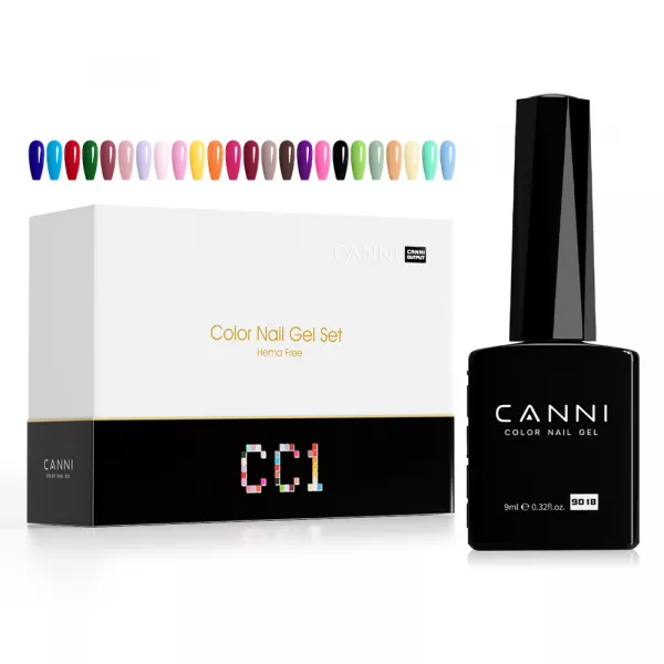 Set 30x oja semipermanenta CANNI Hema Free 09CC1
