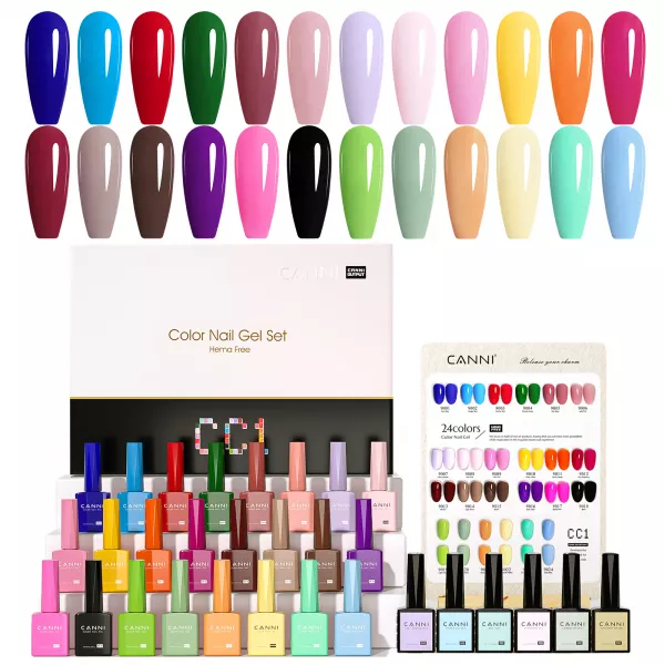Set 30x oja semipermanenta CANNI Hema Free 09CC1