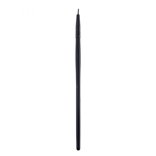 Set 12 pensule makeup Megaga, Lila Rossa, cu husa neagra 