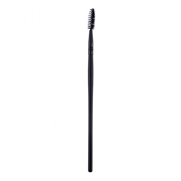 Set 12 pensule makeup Megaga, Lila Rossa, cu husa neagra 