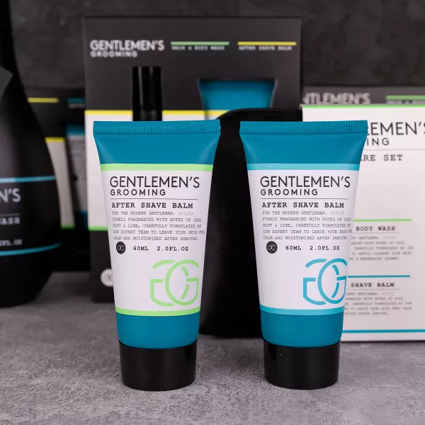 Set cadou barbati, gel de dus, balsam after shave