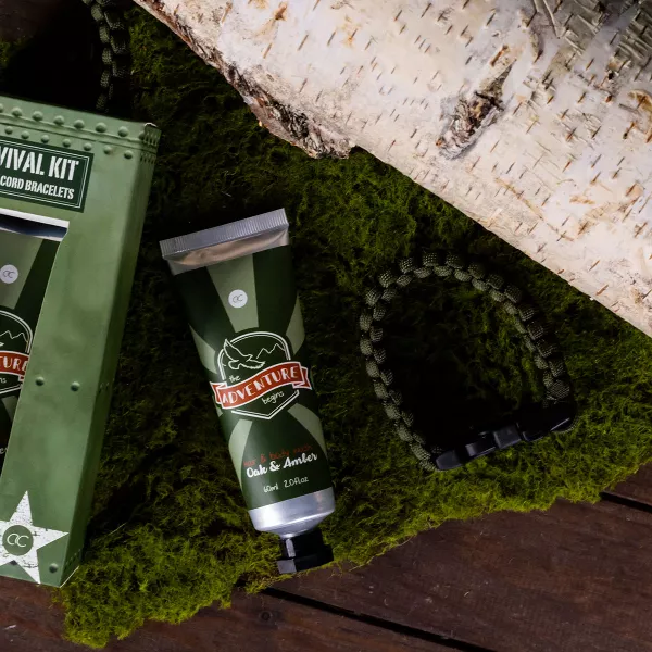 Set cadou barbati, gel de dus, bratara, ADVENTURE COLLECTION