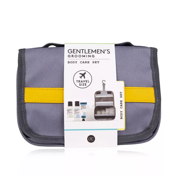 Set cadou barbati, gel de dus, sampon, balsam after shave, burete