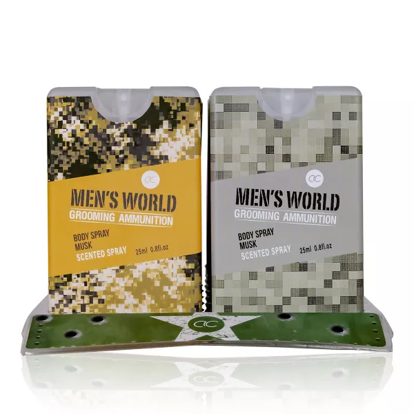Set cadou barbati, spray corp, MEN'S WORLD