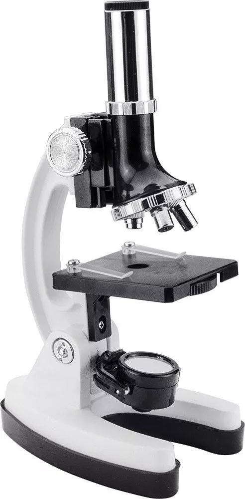 Set microscop pentru copii Karemi, 1200x, 52 piese, valiza portabila