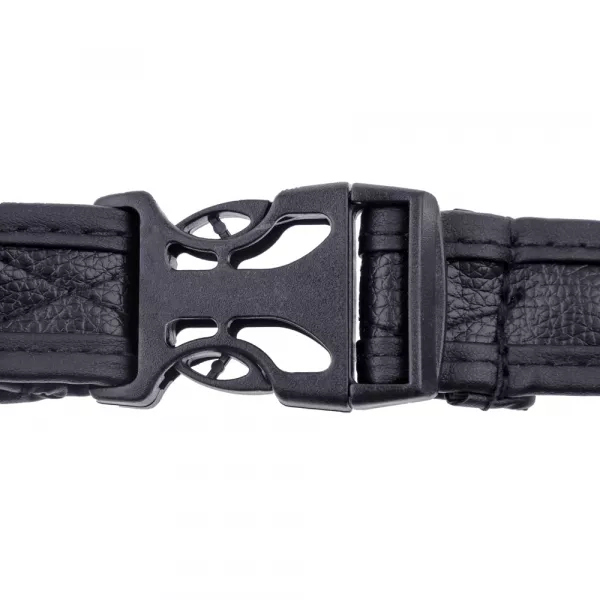 Sort makeup din piele, negru, a259
