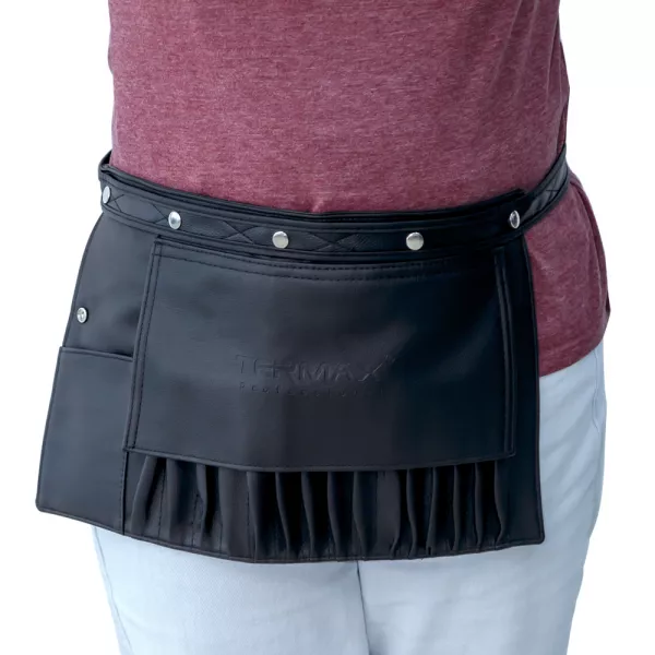 Sort makeup din piele, negru, a259