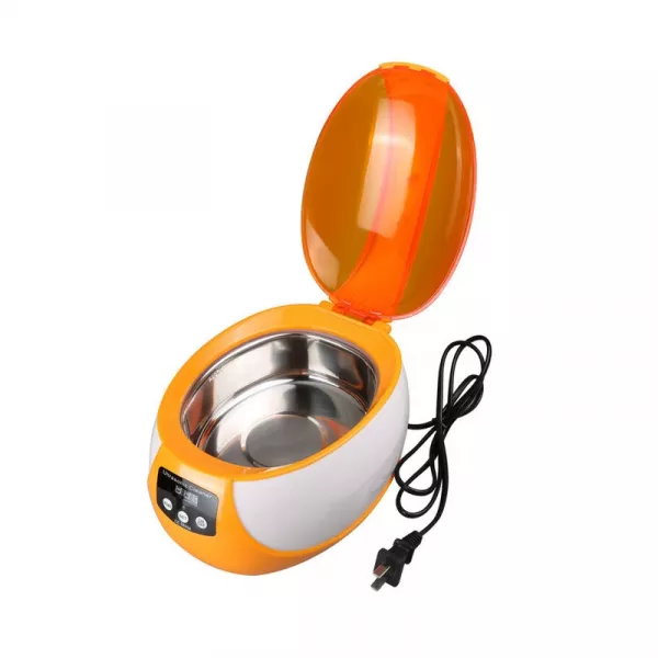 Sterilizator cu ultrasunete, 50W, portocaliu, capacitate de 750 ml.
