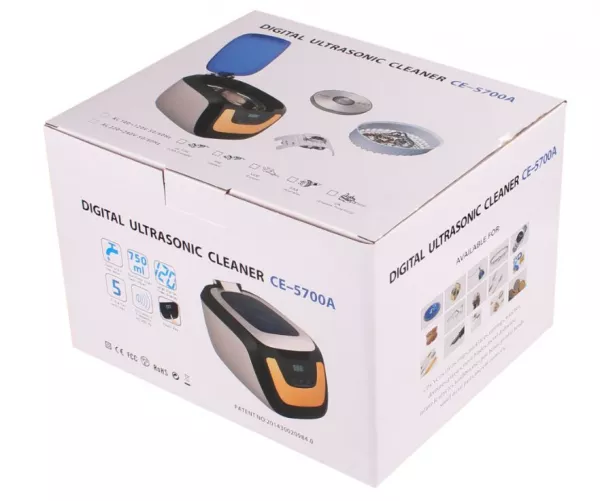 Sterilizator cu ultrasunete, 50W, capacitate de 750 ml.