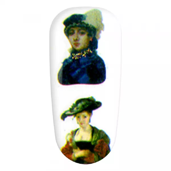 Sticker A4 pentru decor unghii 12 in 1, 1869-1880