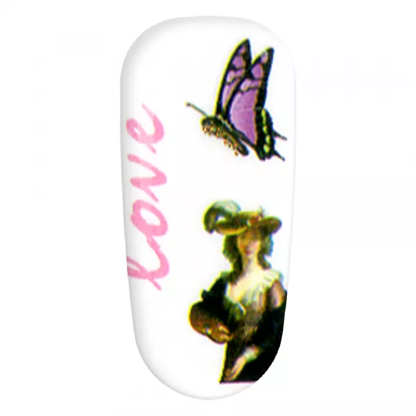 Sticker A4 pentru decor unghii 12 in 1, 1869-1880