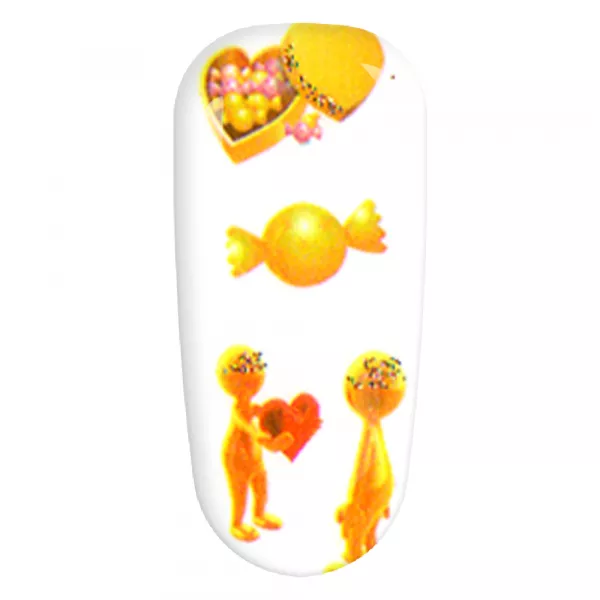 Sticker A4 pentru decor unghii,  249-256