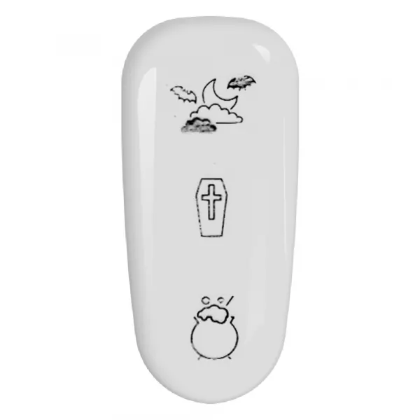 Stickere pentru decor unghii Lila Rossa, Halloween, f601-silver