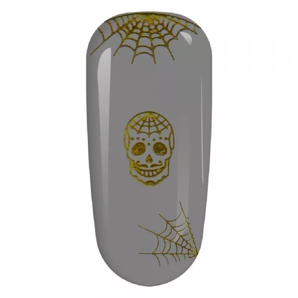 Stickere pentru decor unghii Lila Rossa, Halloween, f603-gold