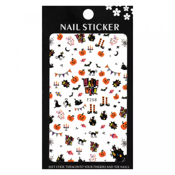 Stickere pentru decor unghii Lila Rossa, pentru Halloween, f258