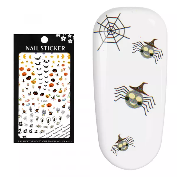 Stickere pentru decor unghii Lila Rossa, pentru Halloween, f254