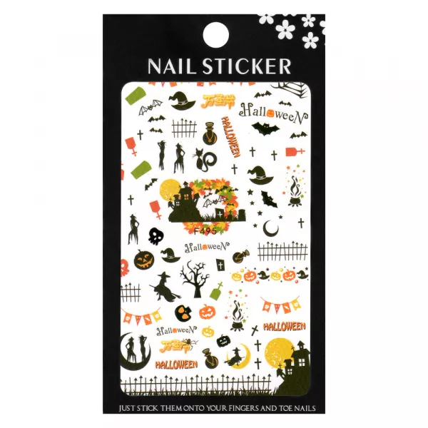 Stickere pentru decor unghii Lila Rossa, pentru Halloween, f495