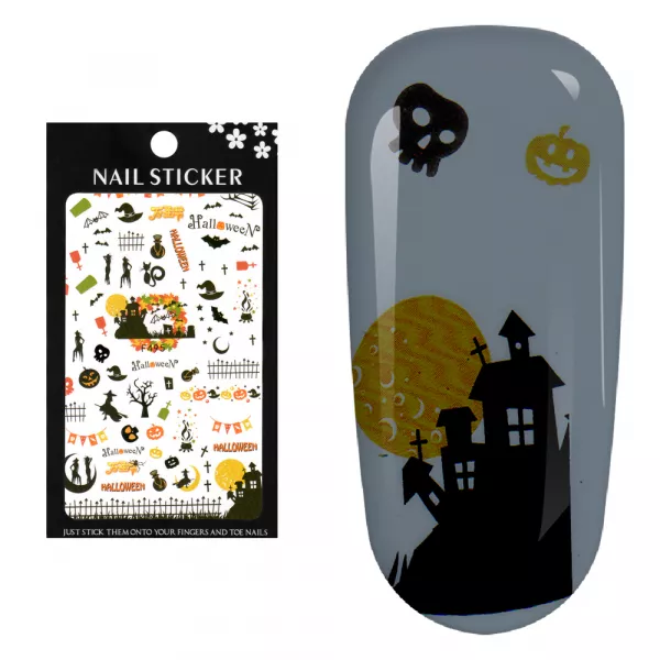 Stickere pentru decor unghii Lila Rossa, pentru Halloween, f495