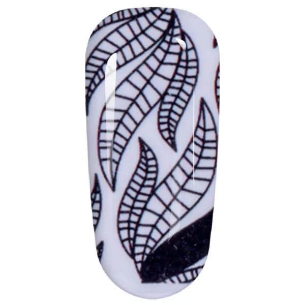 Sticker Lila Rossa pentru decor unghii, Craciun, Revelion si iarna, nail art, xf3126