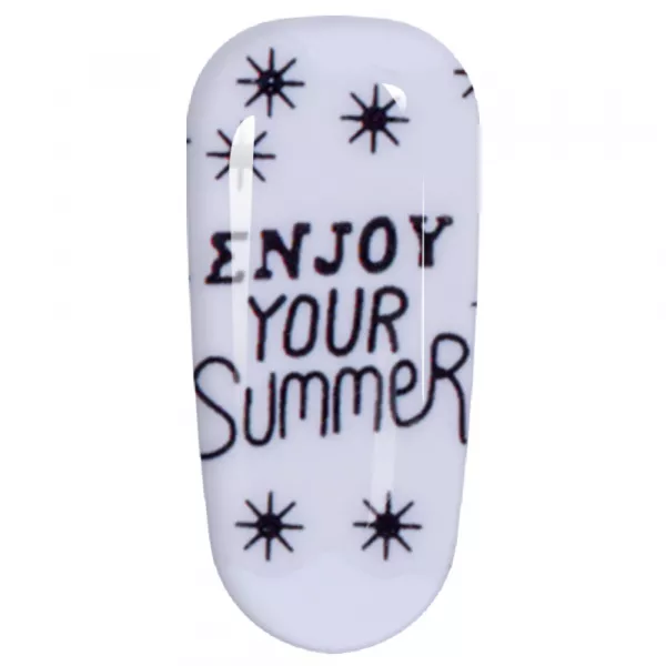 Sticker Lila Rossa pentru decor unghii, Craciun, Revelion si iarna, nail art, xf3126