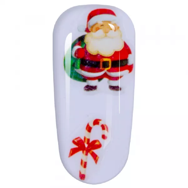 Sticker Lila Rossa pentru decor unghii, Craciun, Revelion si iarna, nail art, xf3132