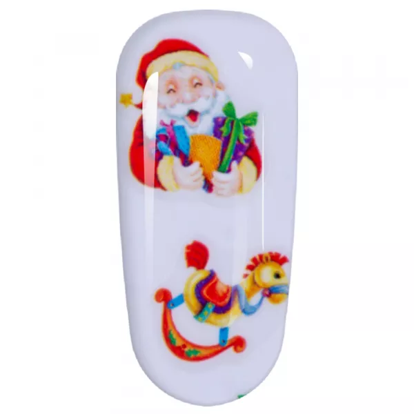 Sticker Lila Rossa pentru decor unghii, Craciun, Revelion si iarna, nail art, xf3133