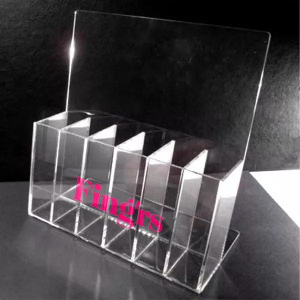 Suport pile unghii drepte cu 6 compartimente x 8 pile, Fing'rs, Made in Korea