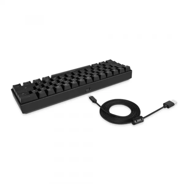 Tastatura gaming mecanica Motospeed, RGB, 61 taste, iluminare OUTMU Albastru