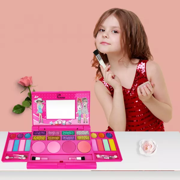 Trusa beauty makeup copii, solubil in apa, trendy girl