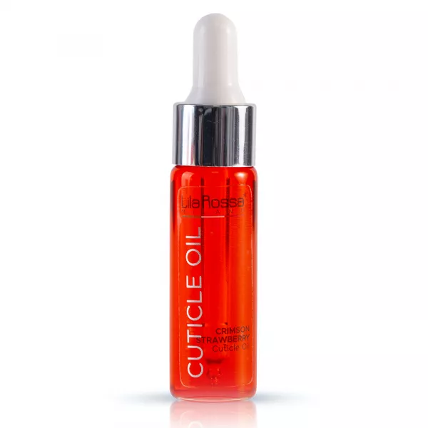 Ulei cuticule cu pipeta, lila rossa, crimson strawberry, 15 ml