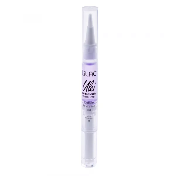 Ulei cuticule tip stilou, Lilac, aroma Lavander, 3 ml