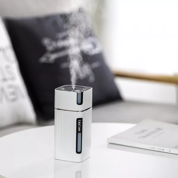 Umidificator de aer ultrasonic Cube, Lila Care, 300 ml